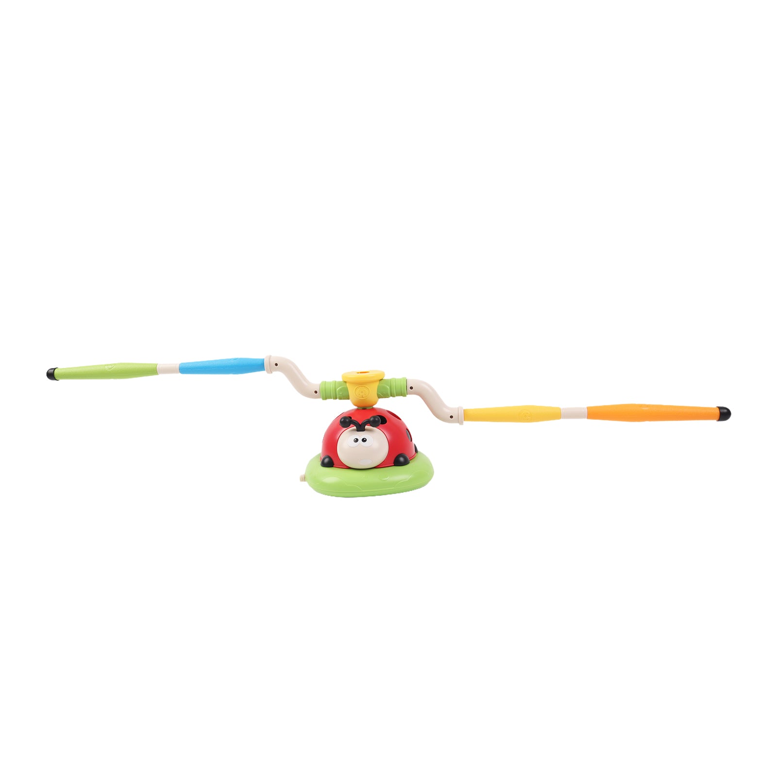 Kids 5in1 Musical Jump Sport Toy Ring Toss and Foam Launcher Game Indoor Outdoor