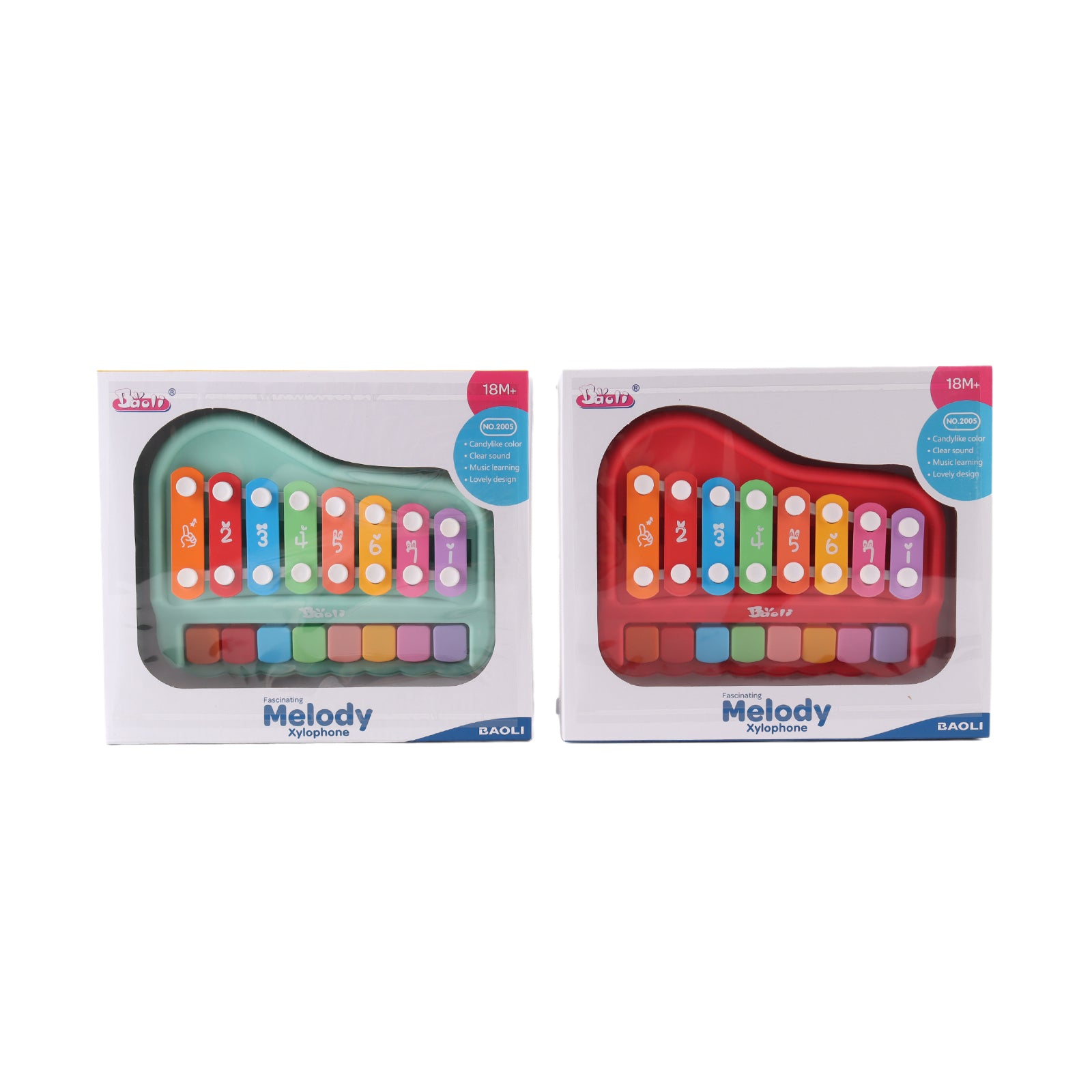 2 in 1 Kids Xylophone Piano Keyboard Musical Instrument Creative Toy