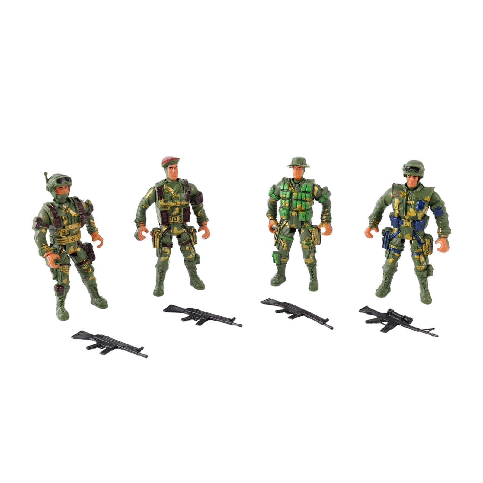 Military Play Sets Toy Soldiers with Vehicles, Battle Map, Bases, Boats. 9 Sets
