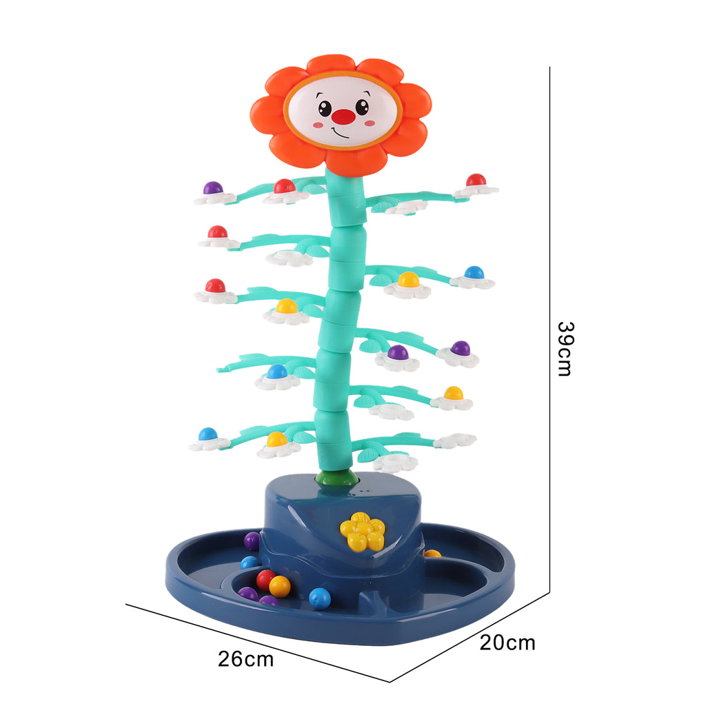Electronic Shaking Sunflower Interactive Game Toy Race Musical Swing Family Kids