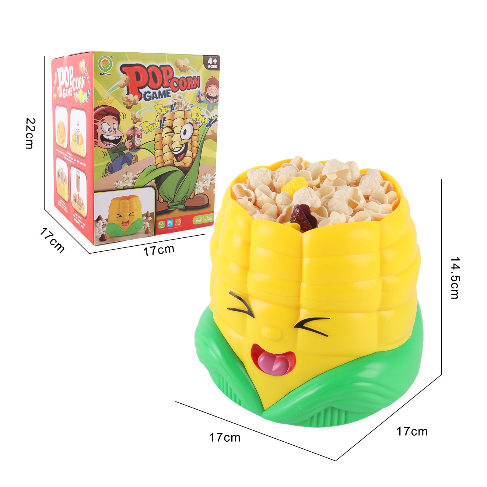 Kids Interactive Game Family Night Party Games Who Gets Most Popcorn Popping Fun