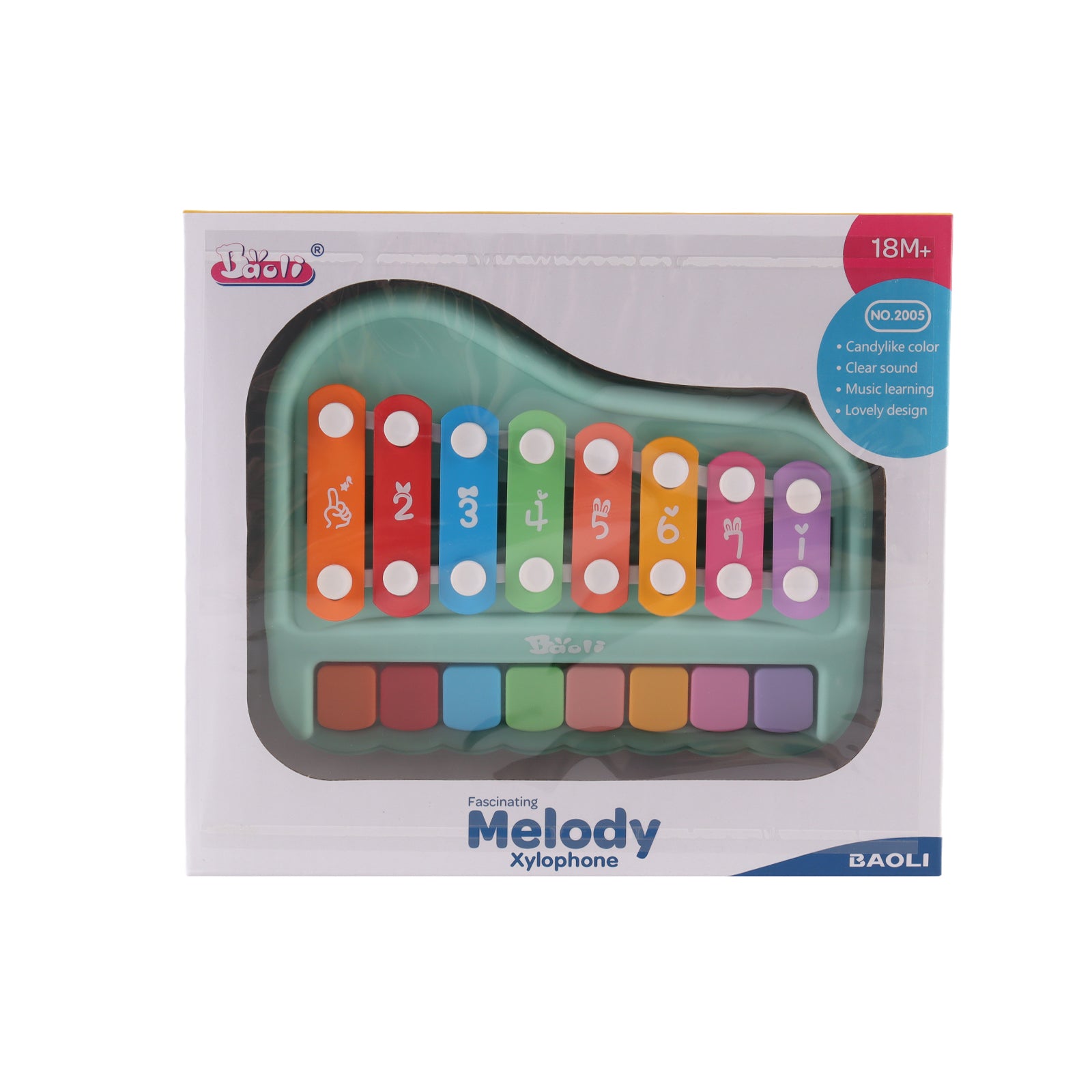 2 in 1 Kids Xylophone Piano Keyboard Musical Instrument Creative Toy
