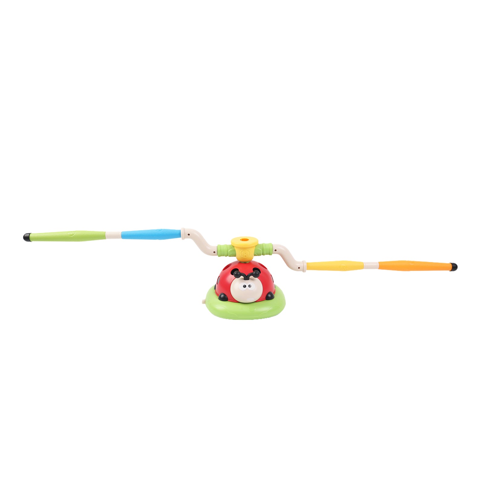Kids 5in1 Musical Jump Sport Toy Ring Toss and Foam Launcher Game Indoor Outdoor