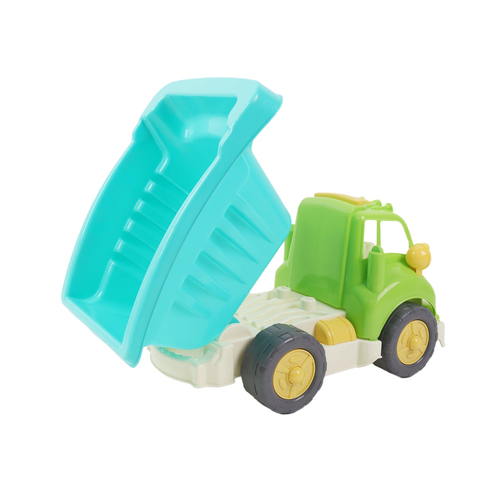 Sand Truck & Accessories 9 Pcs Summer Toy Spade Fork Beach Garden Outdoor Kids