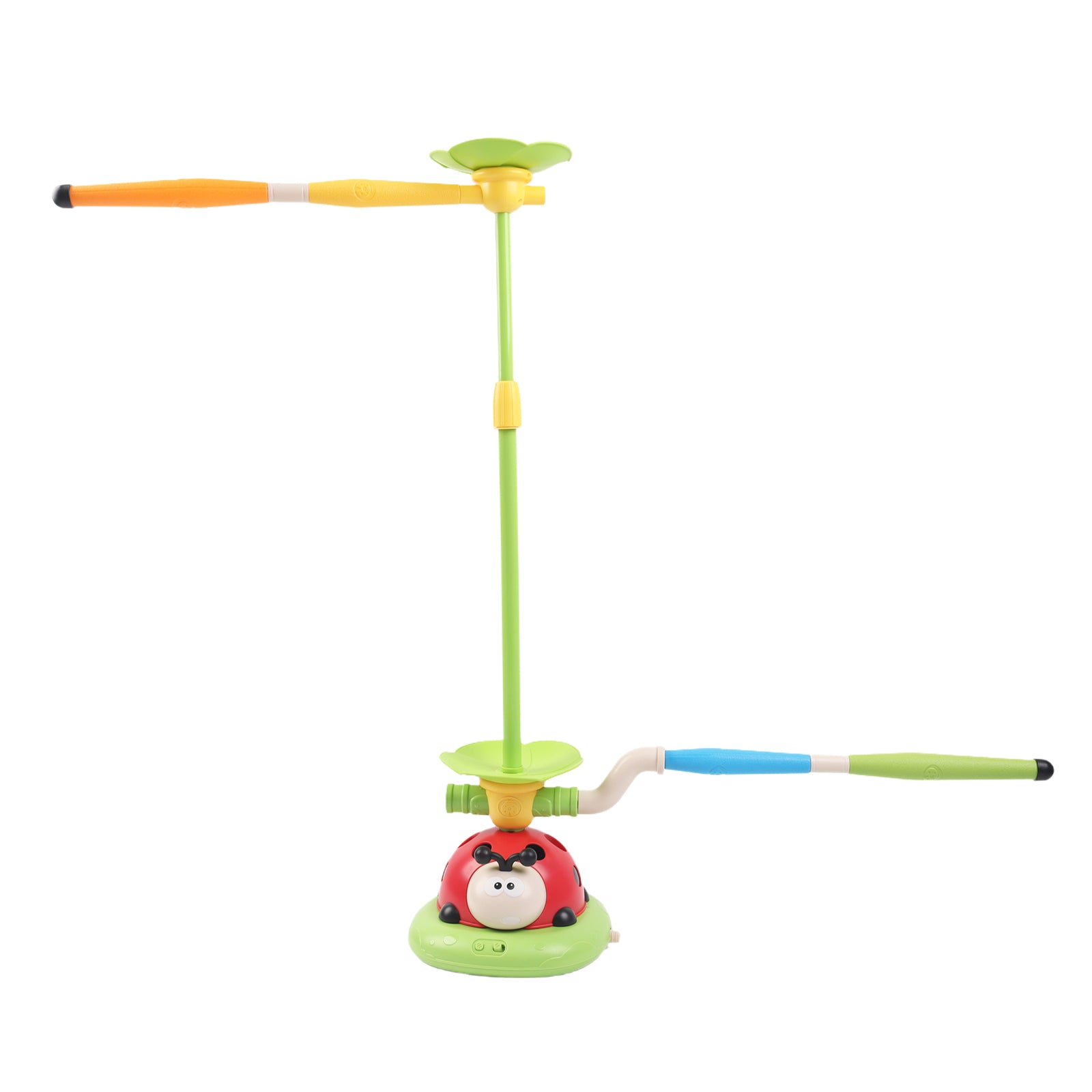 Kids 5in1 Musical Jump Sport Toy Ring Toss and Foam Launcher Game Indoor Outdoor