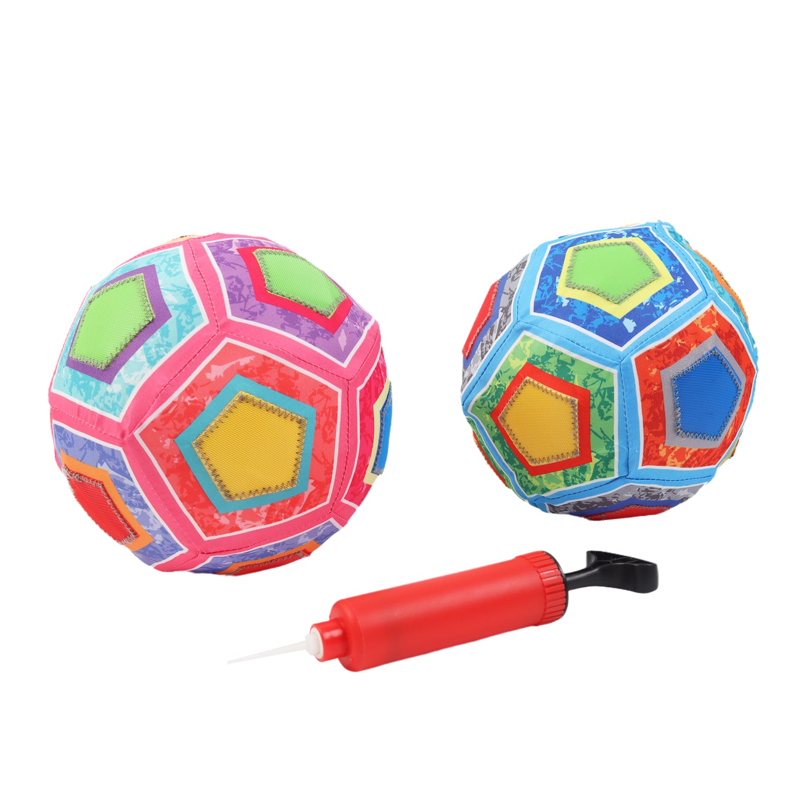 2-in-1 Kids Football Goal Set – Sticky Target Net with Balls & Training Cones