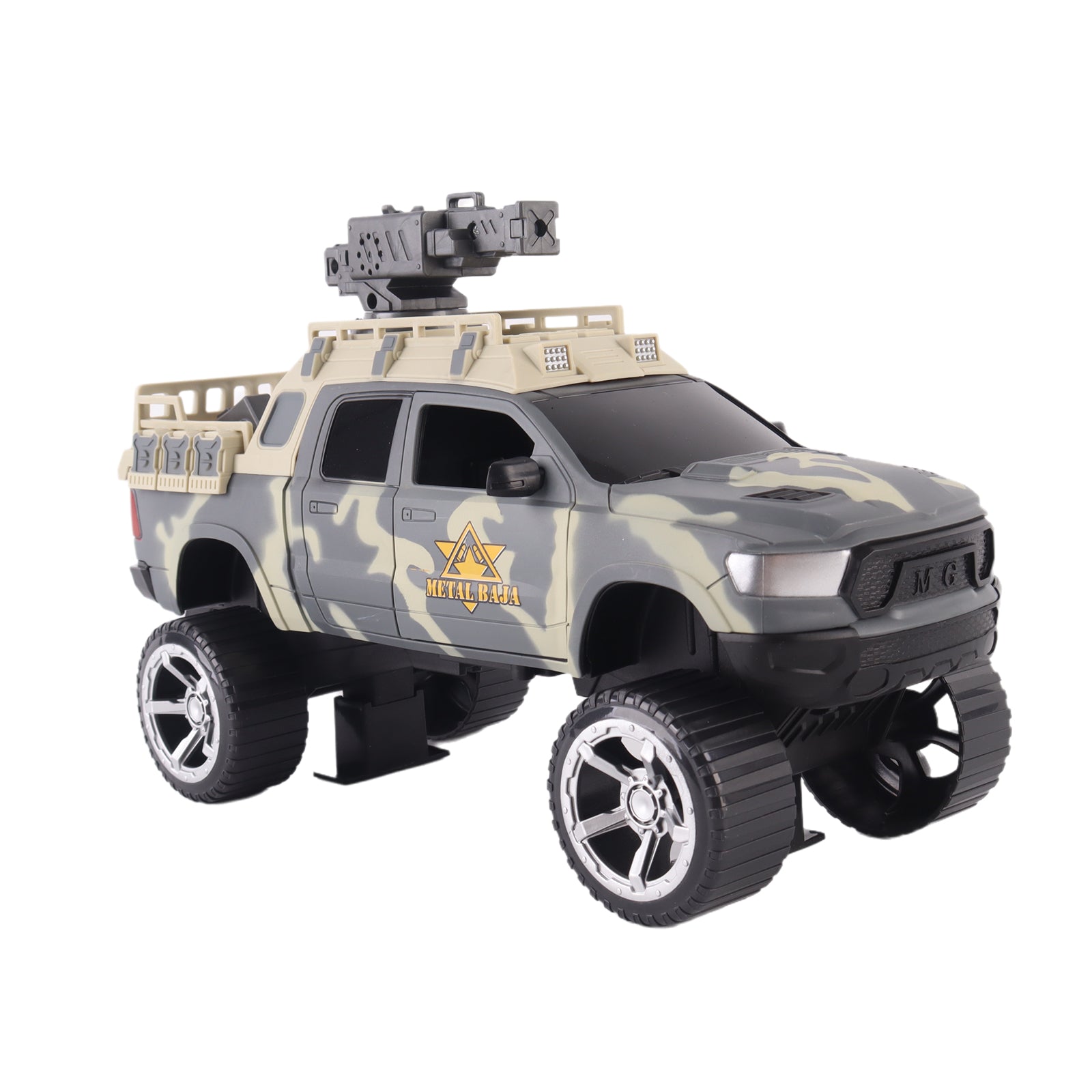 Military Toy Set With 5 Vehicles & 3 Army Men Figures Base Tower & Guns Included