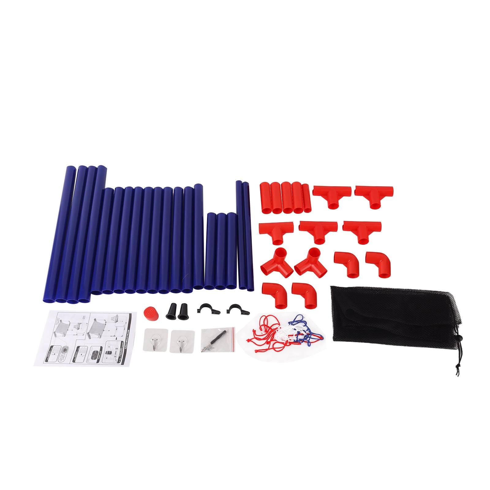 4-in-1 Kids Throwing Game Set – Basketball Hoop, Bean Bag Toss & Football Fun