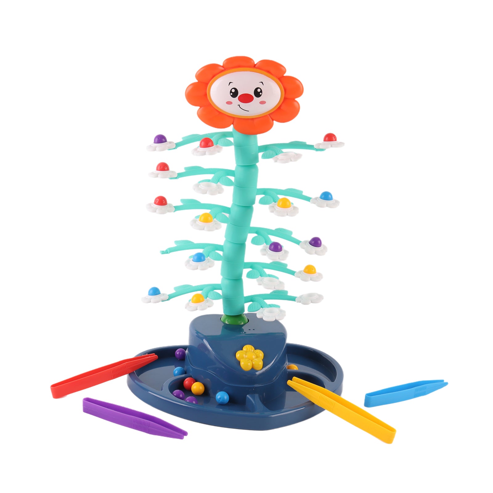 Electronic Shaking Sunflower Interactive Game Toy Race Musical Swing Family Kids