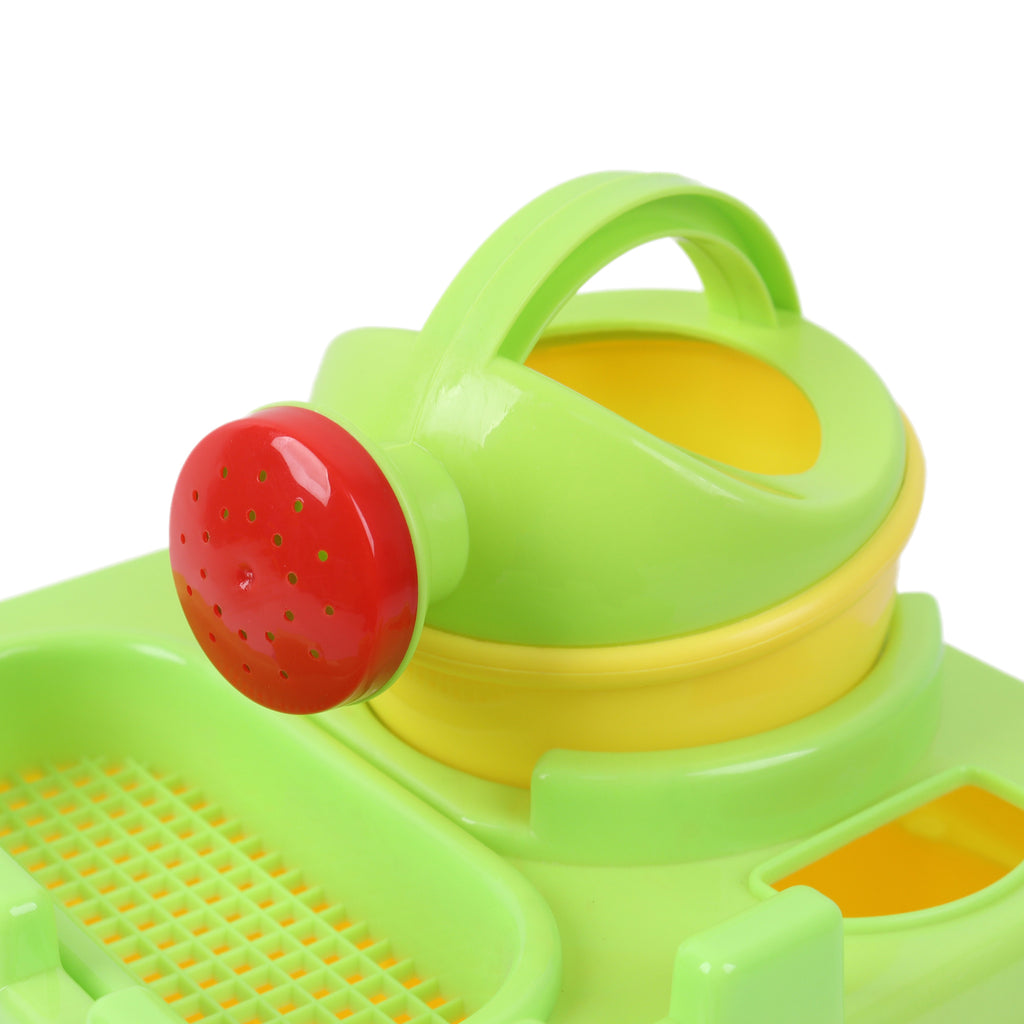 Kids Sand Bucket Beach Play Set Sandpit Outdoor Toys Rake Spade Moulds 7 Pieces