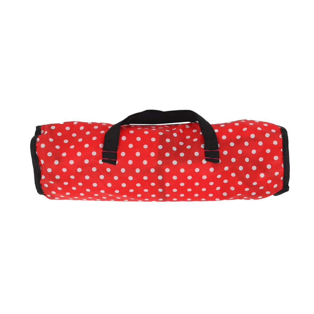 Baby Doll Set Toy Push Stroller Walker Infant Crib Nurturing Pretend Playset Red