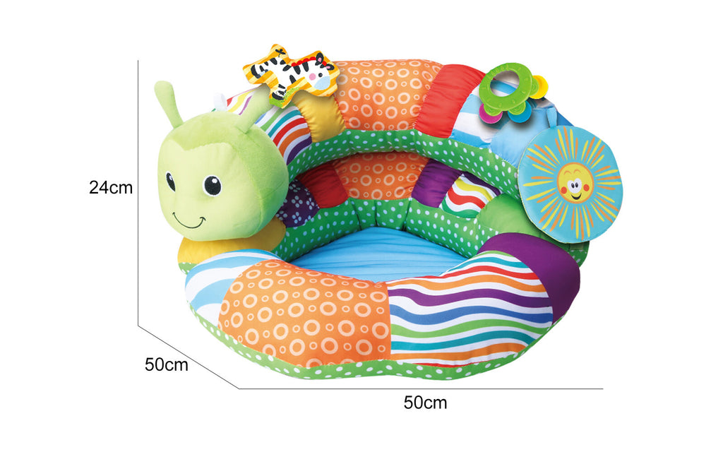 Prop-A-Pillar Tummy Time Seated Support Pillow Support for Newborn detachable