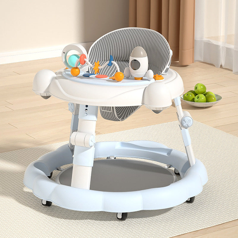 Baby Walker Push Along Learning Walking Wheel Multifunctional Sensory Music