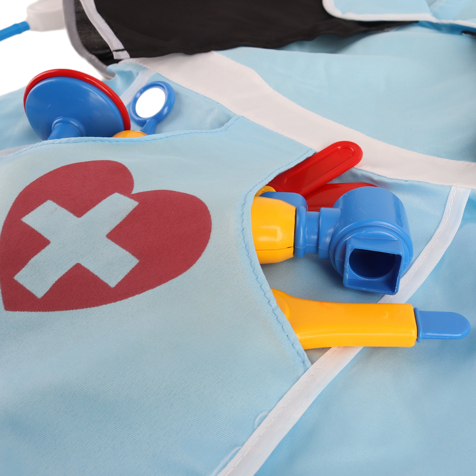Kids Doctor Hospital Nurse Costume with Accessories Fancy Dress Pretend Cosplay