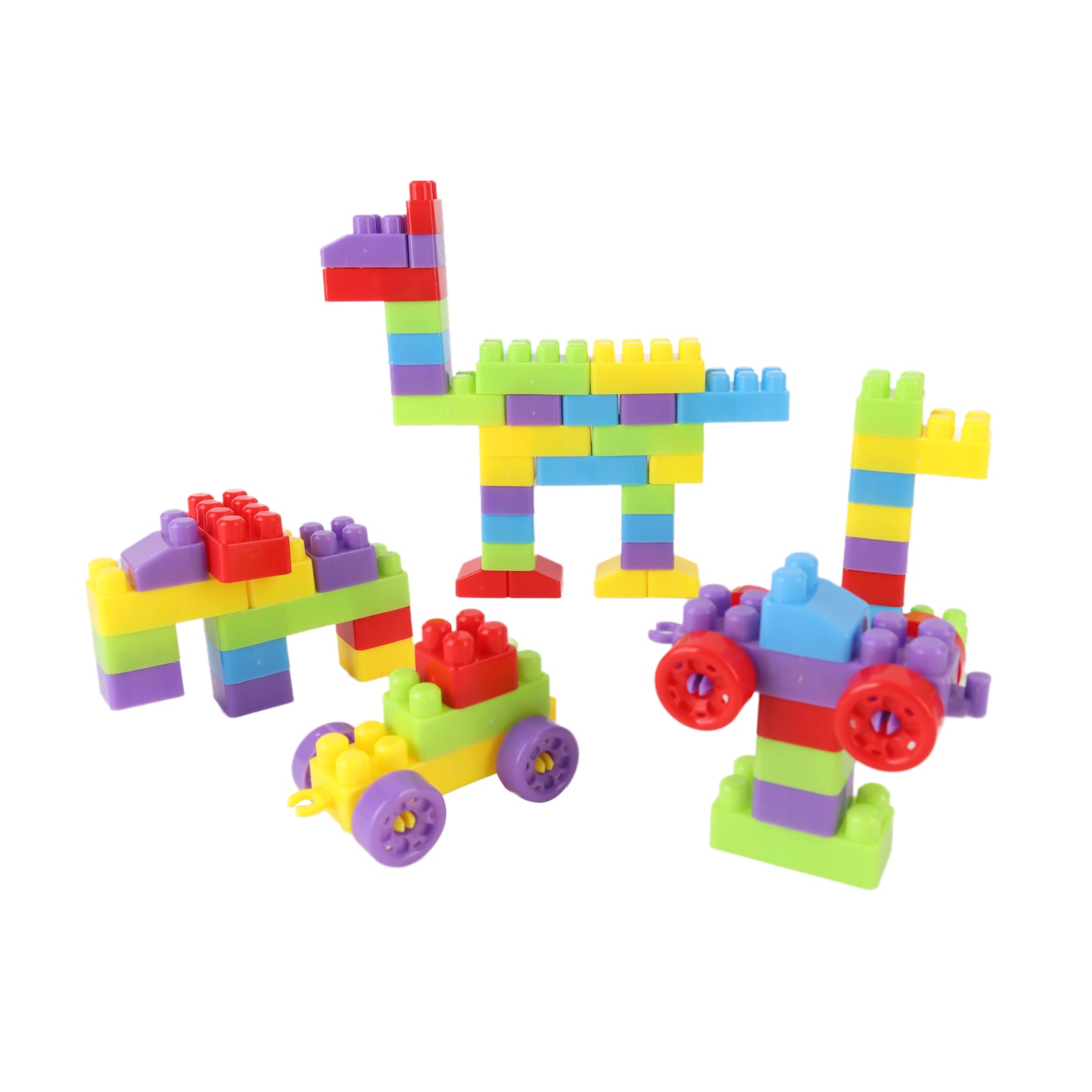 Building Blocks Construction DIY Set For Kids Children Educational Toy 500 Pcs