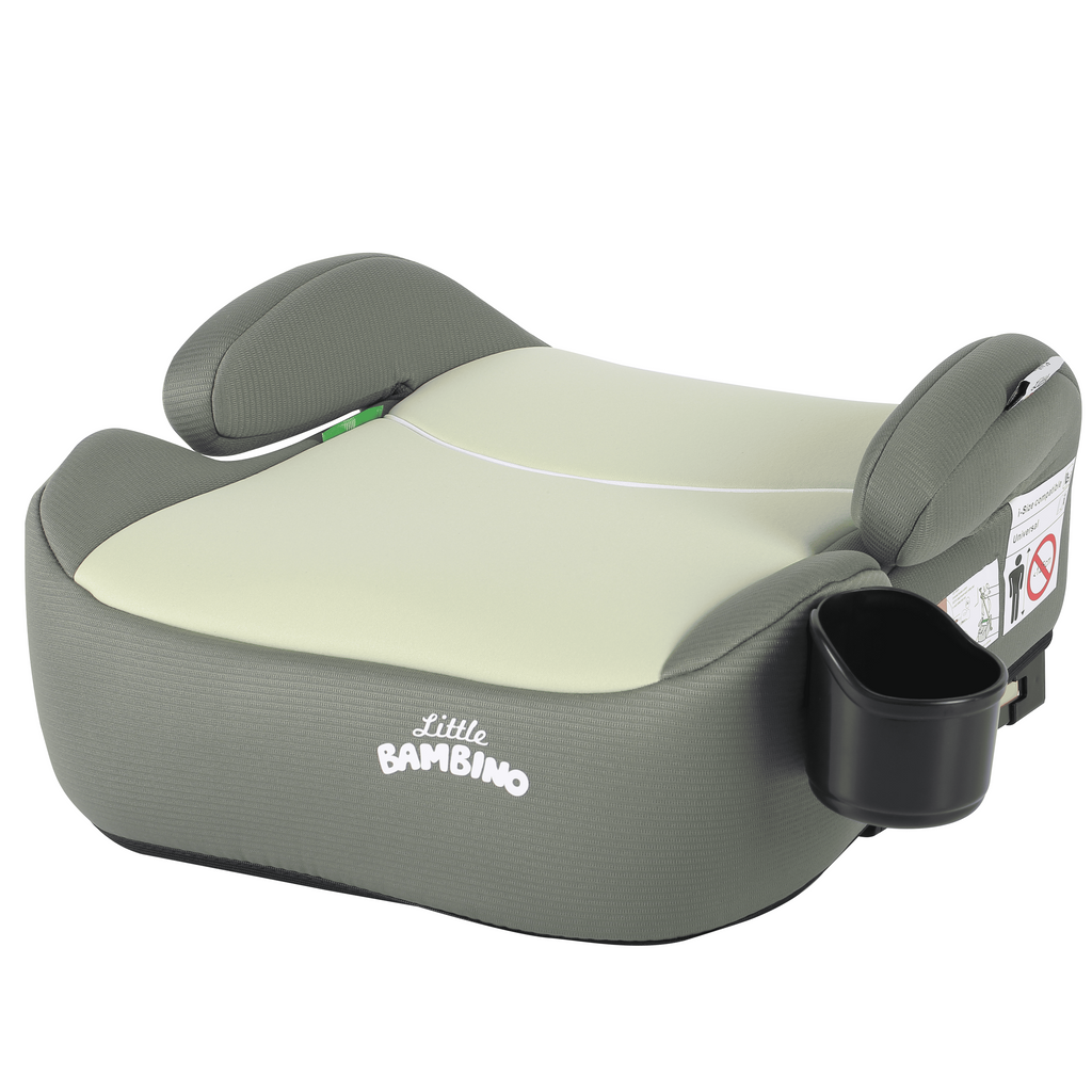 Children Booster Seat Universal Car Cushion ISOFIX 125-150cm 6-12Yrs Green