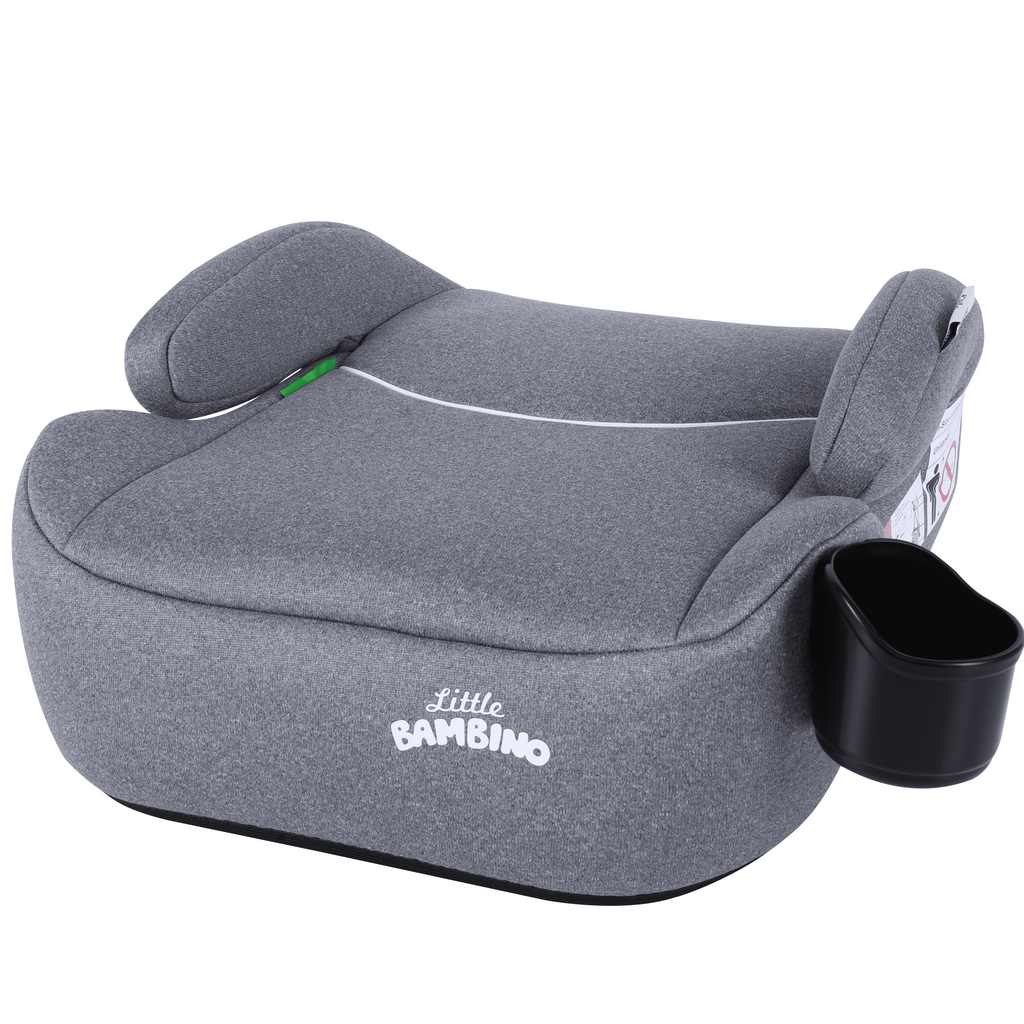 Children Booster Seat Universal Car Cushion ISOFIX 125-150cm 6-12Yrs Grey