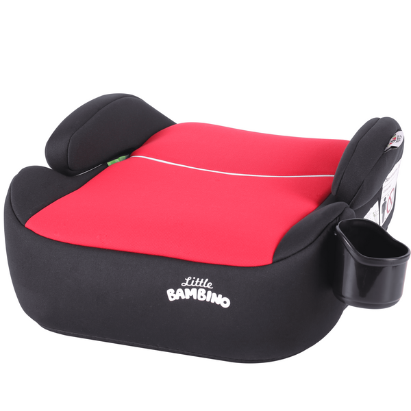 Children Booster Seat Universal Car Cushion ISOFIX 125-150cm 6-12Yrs Black Red