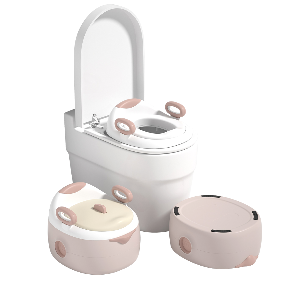 3in1 Baby Toddler Potty Training Toilet Detachable Seat Step Stool Portable
