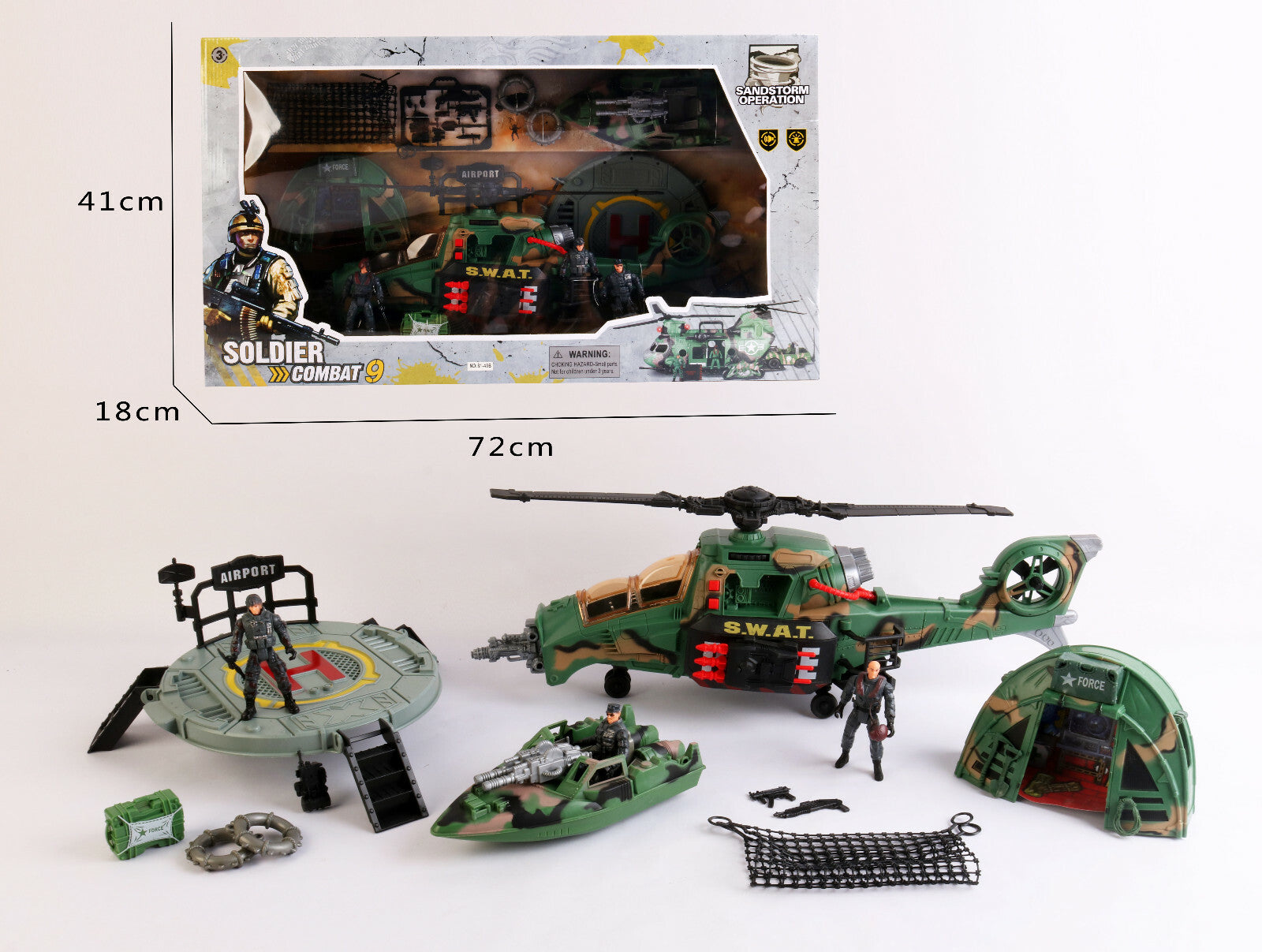 Helicopter Cargo Combat Troops Airforce Bomber Military Plane Army Boat
