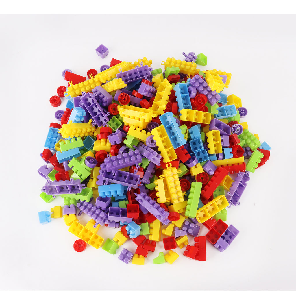 Building Blocks Construction DIY Set For Kids Children Educational Toy 500 Pcs