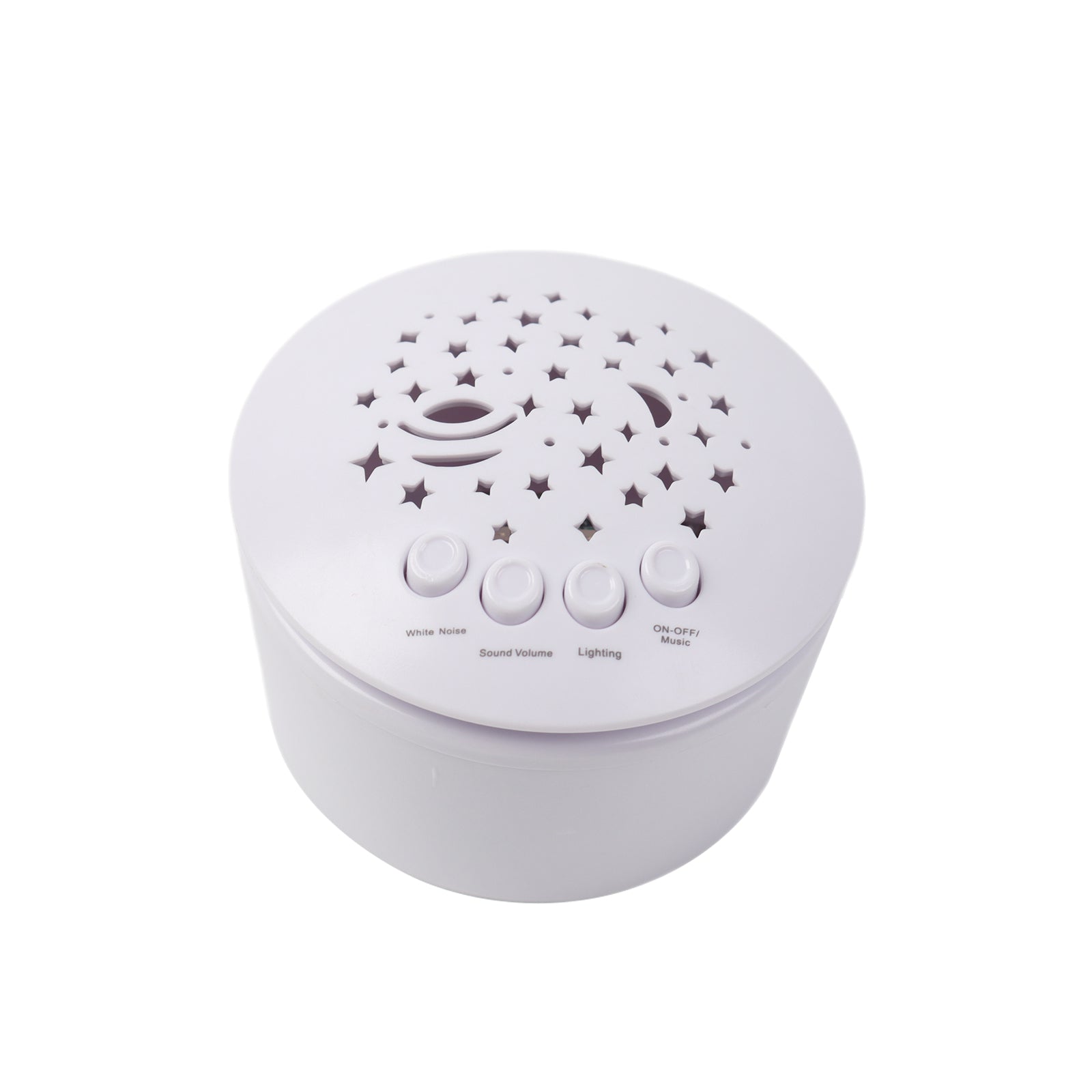 Baby Sleep Aid Plush, Night Light Projector with Starry Display and Soothing Sounds