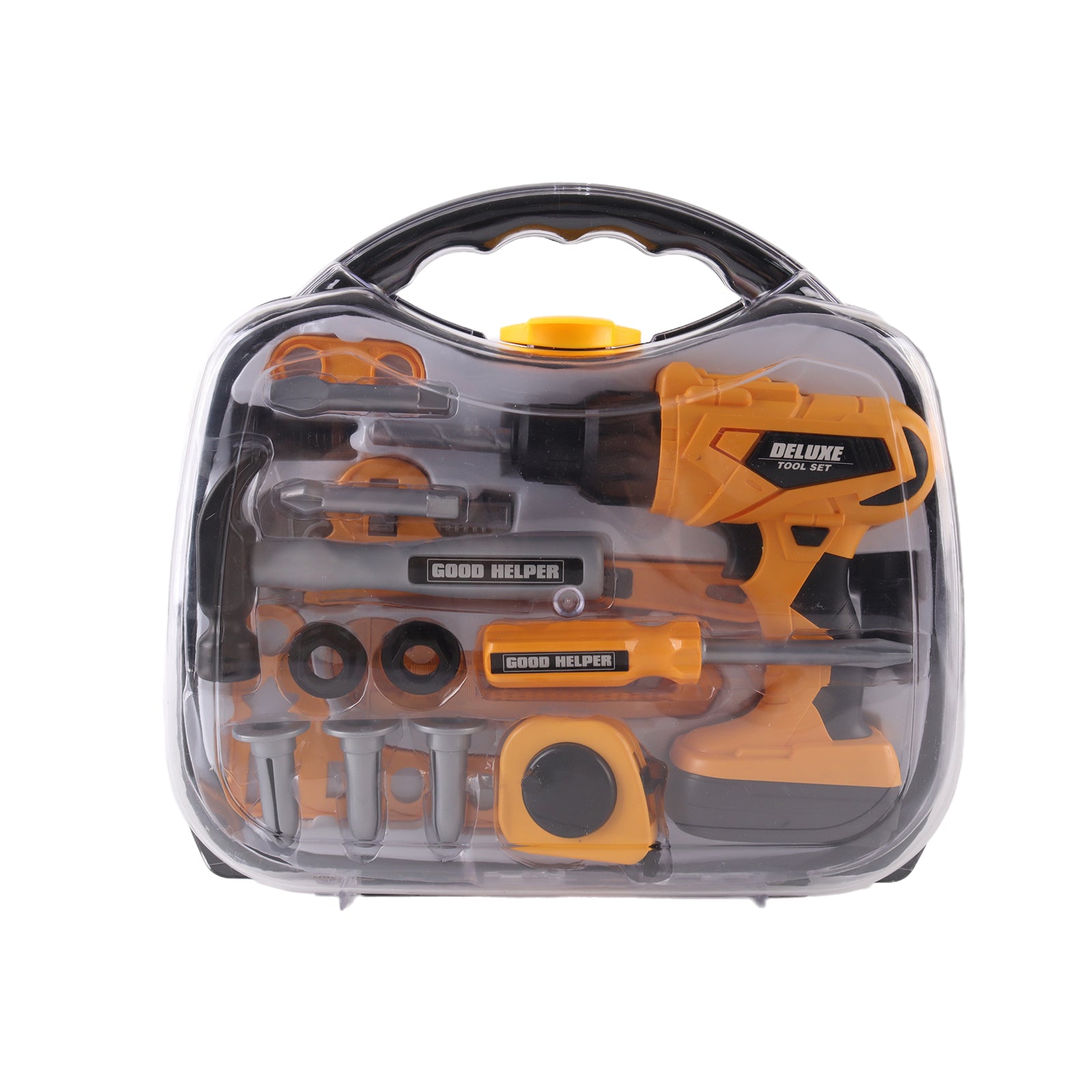 Kids Power Tool Sets DIY Building Drill Hammer Work Shop Pretend Play Toy 49 Pcs