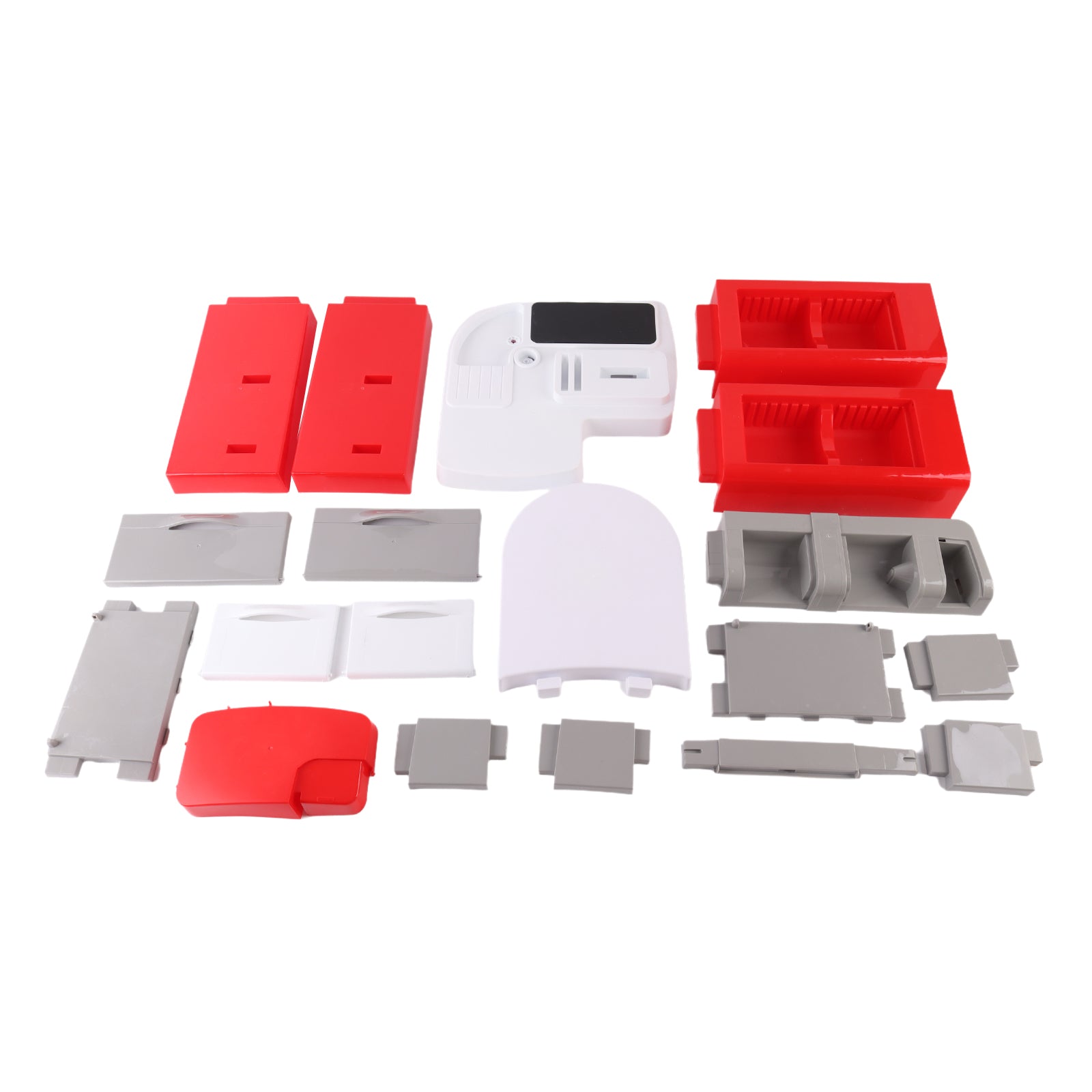 Kids Pretend Play Kitchen Set with Light & Sound Effects 53 Pieces