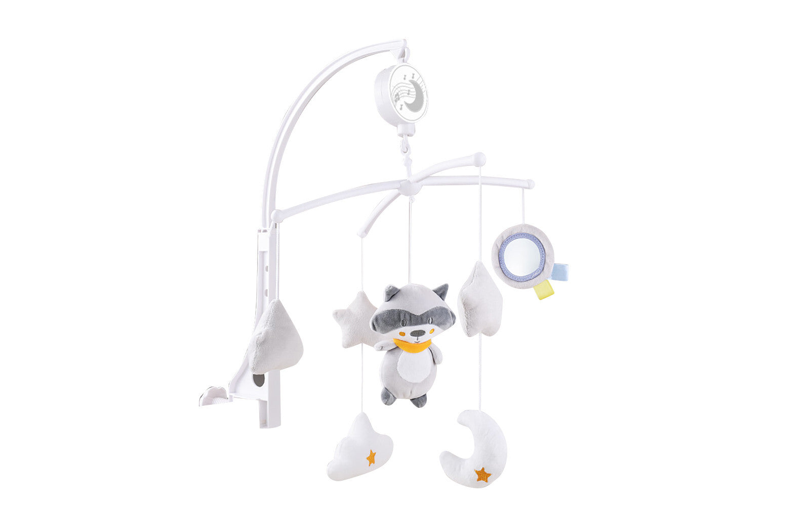 Baby Musical Mobile Crib Cot Bed Bell Stars Moon Nursery Rotating Toy Teddy