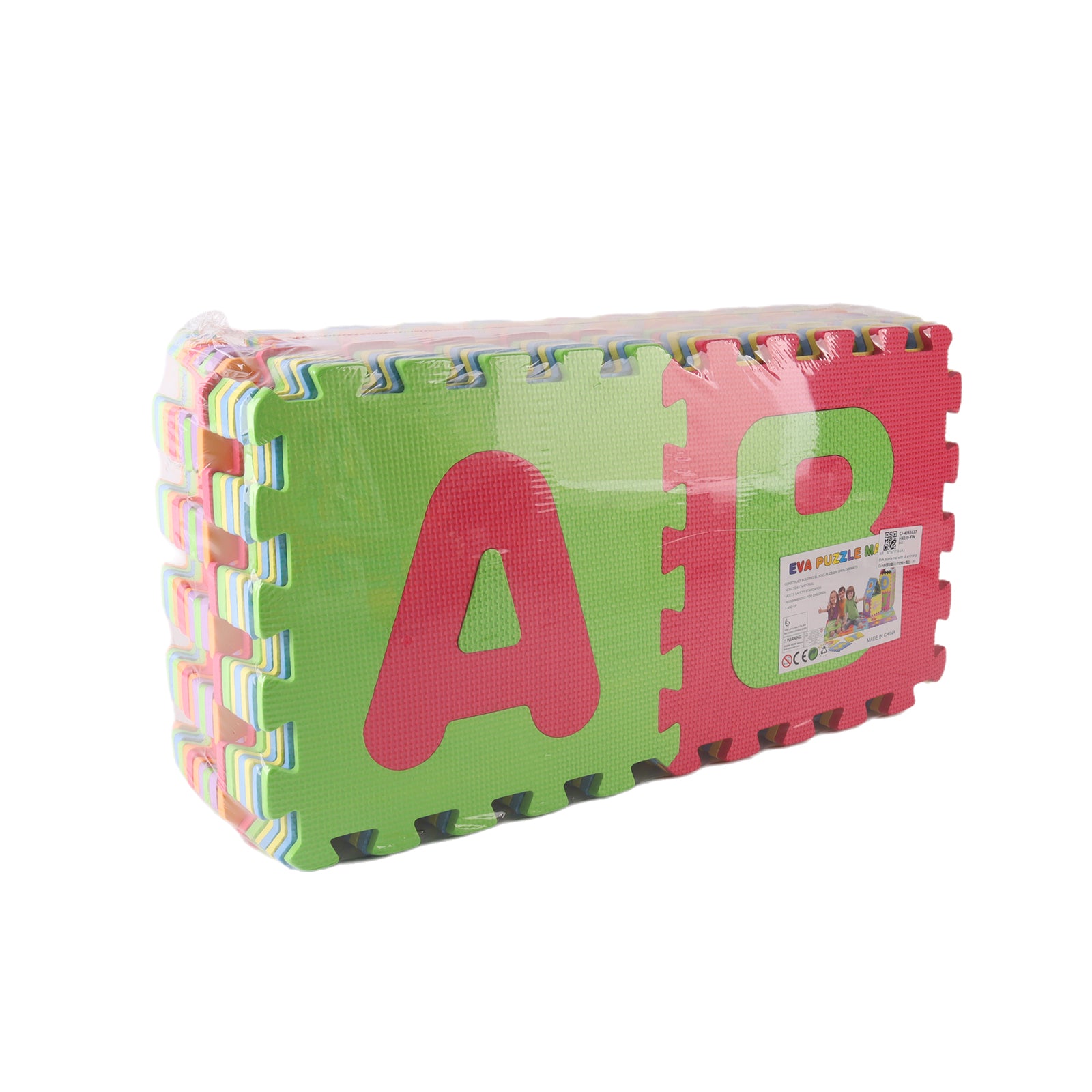 Kids Play Mat 36 Pieces Soft Foam Floor Education Puzzle Tiles Numbers Alphabet