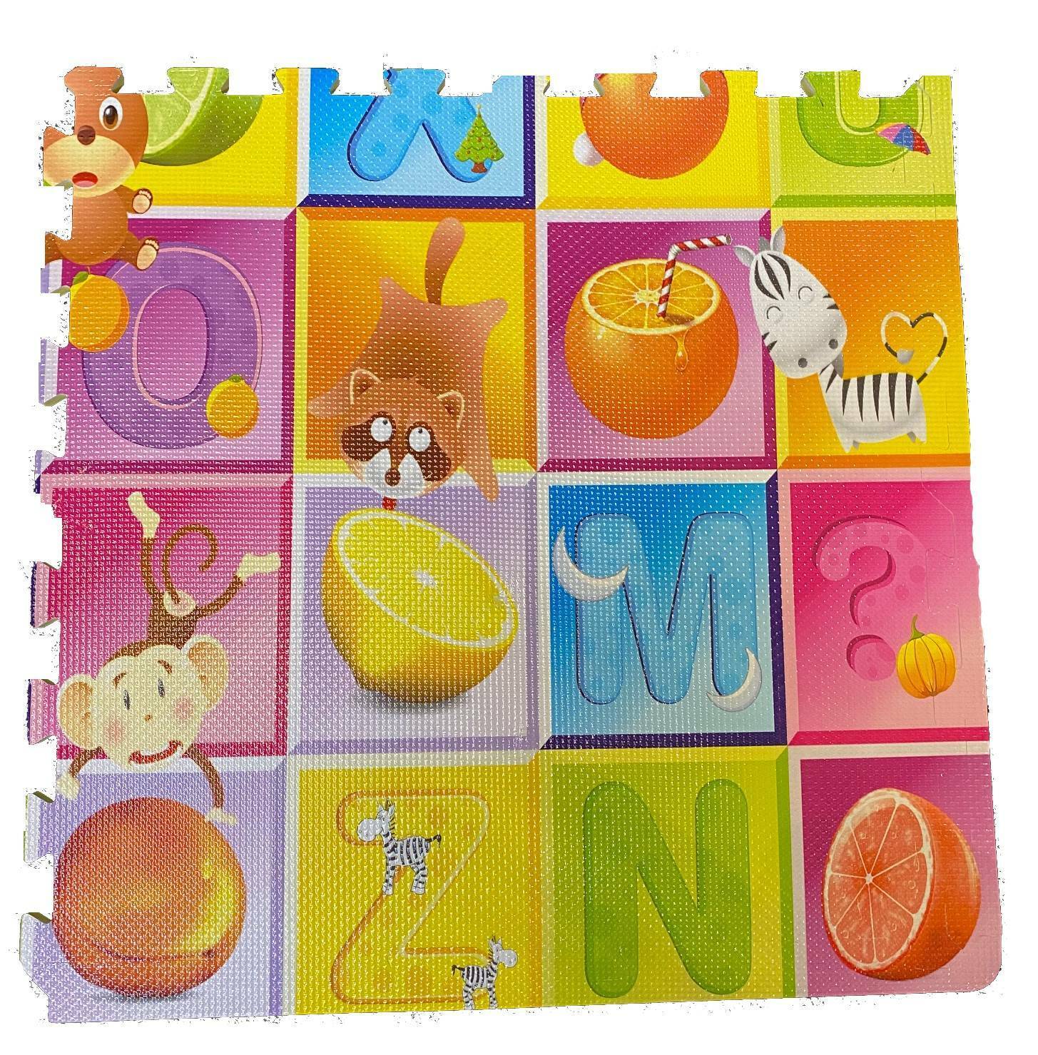 Large Kids Baby Floor Play Mats Complete 4pcs Soft EVA Foam Jigsaw Puzzle