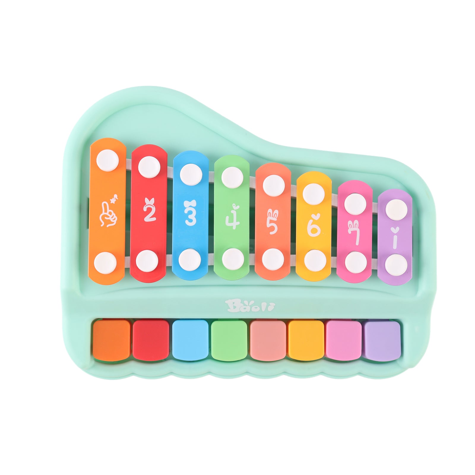2 in 1 Kids Xylophone Piano Keyboard Musical Instrument Creative Toy