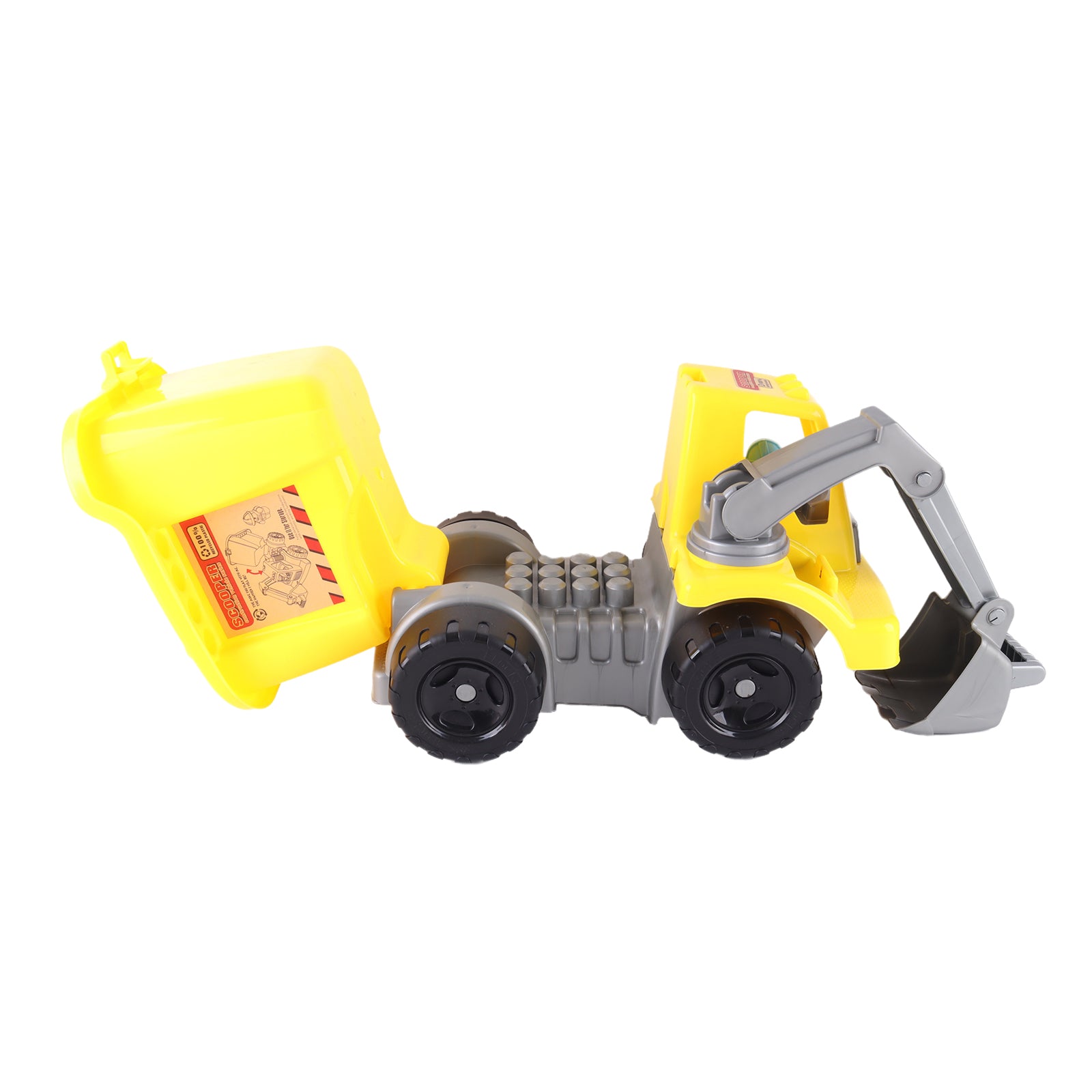 Scooper Digger DIY Construction Vehicle Building Blocks Set Kids Educational Toy