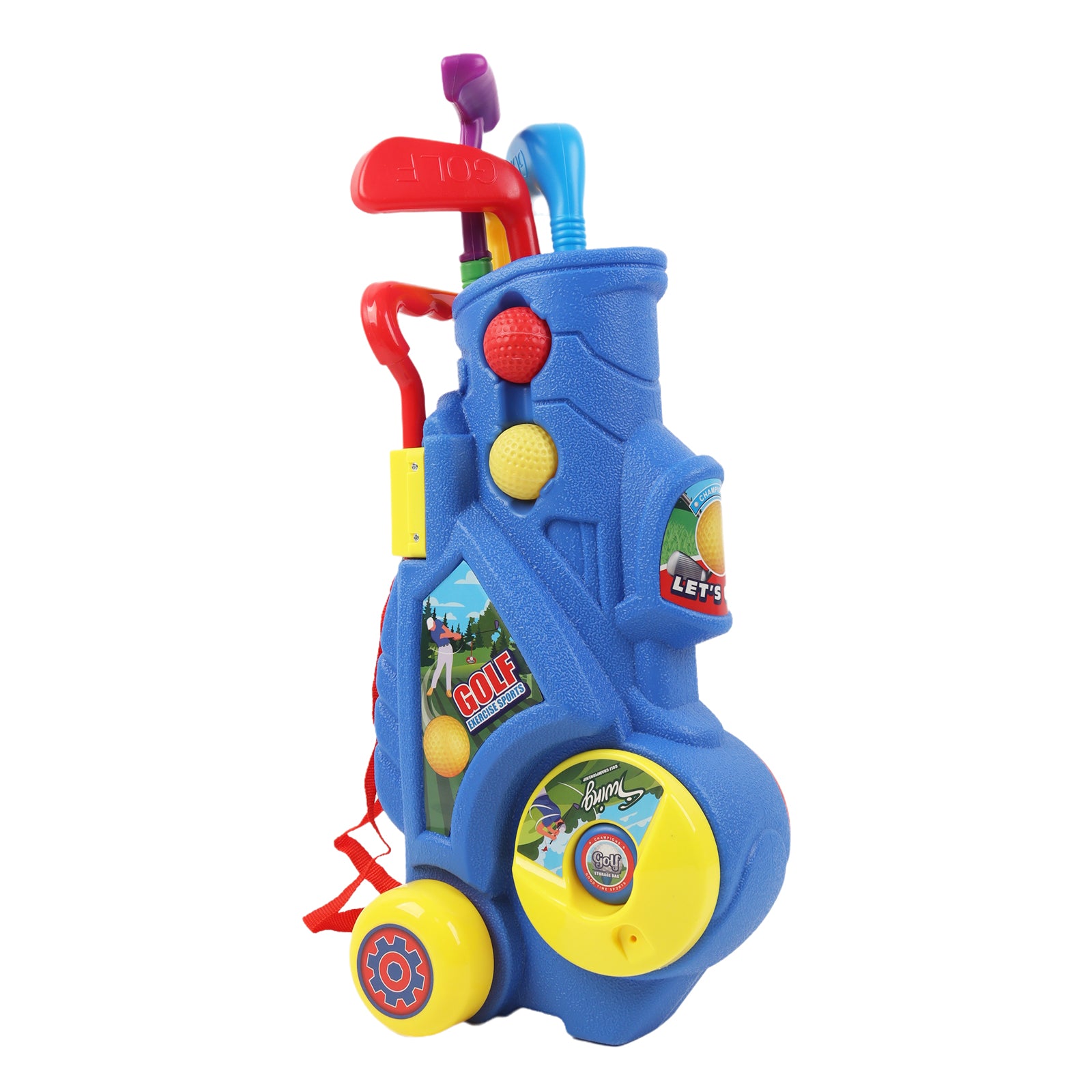 Mini Golf Club Toys Set Indoor Outdoor Kids Leisure Sports Practice Plastic