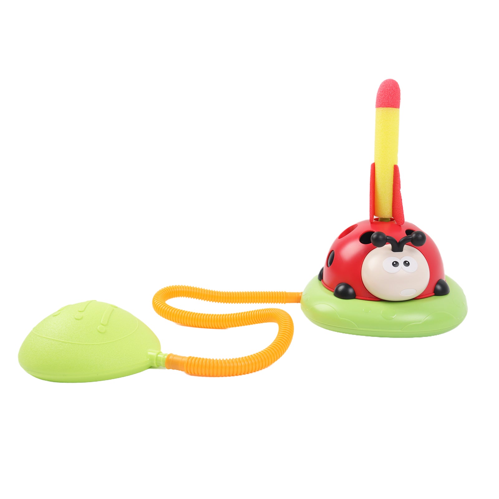 Kids 5in1 Musical Jump Sport Toy Ring Toss and Foam Launcher Game Indoor Outdoor