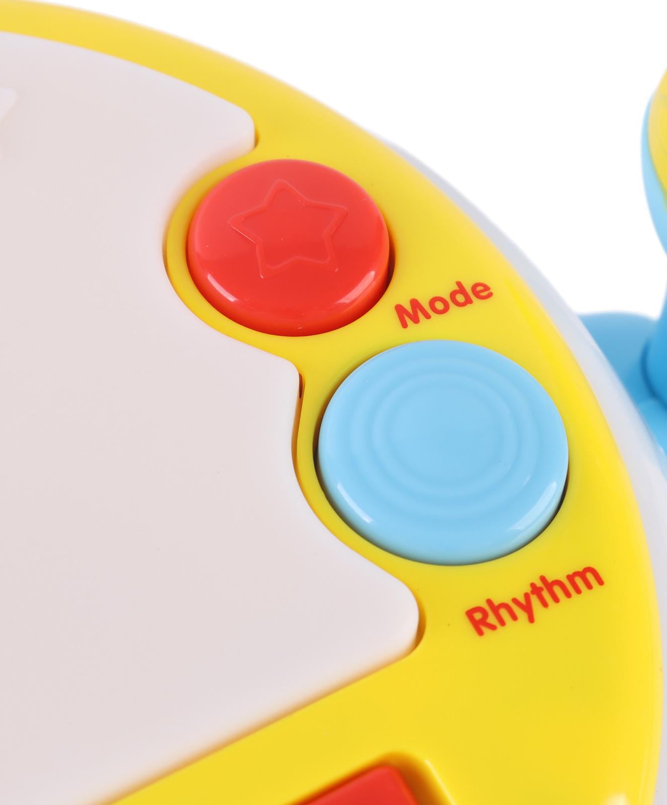 Baby's Music Drum Rotating Educational Instrument Microphone Sing
