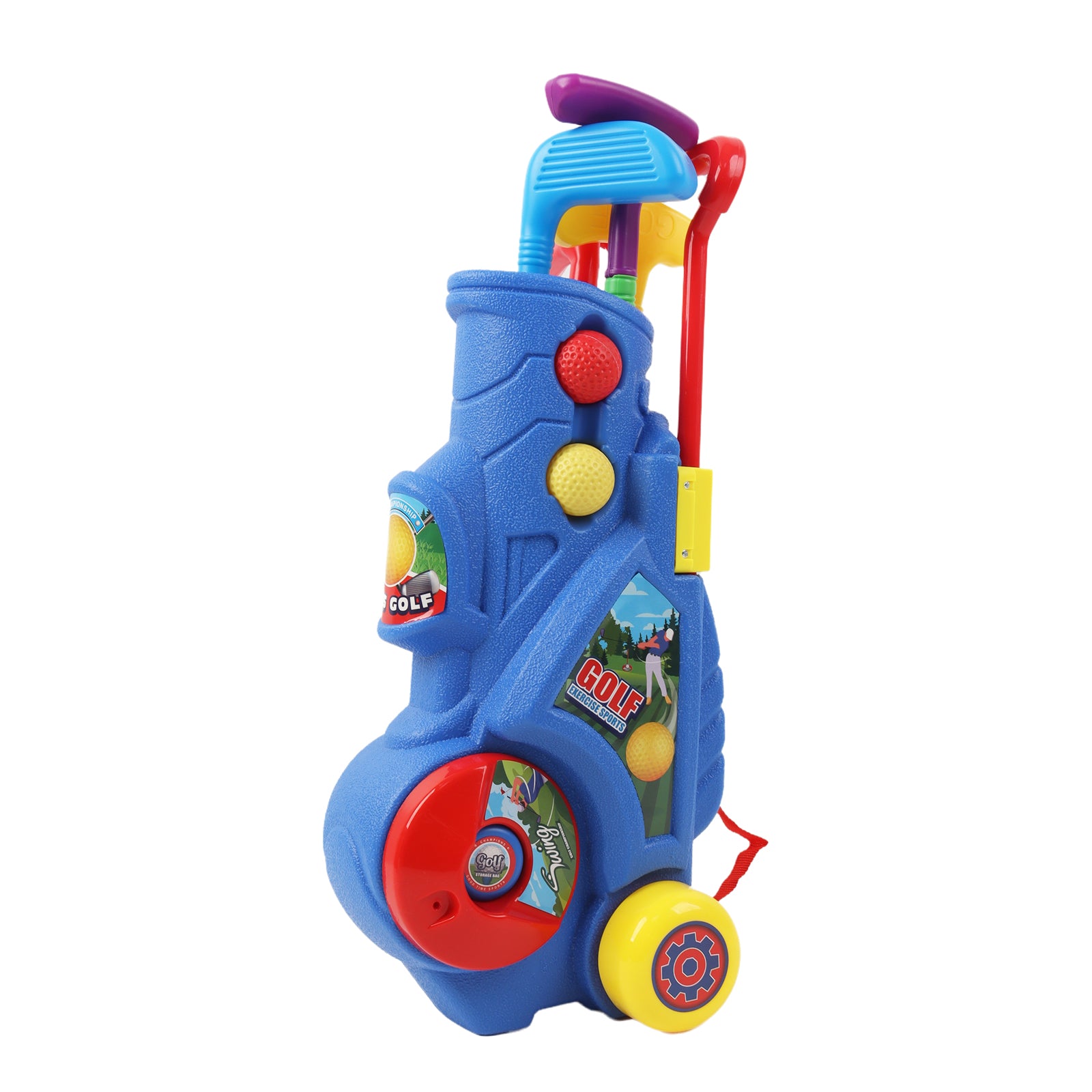 Mini Golf Club Toys Set Indoor Outdoor Kids Leisure Sports Practice Plastic
