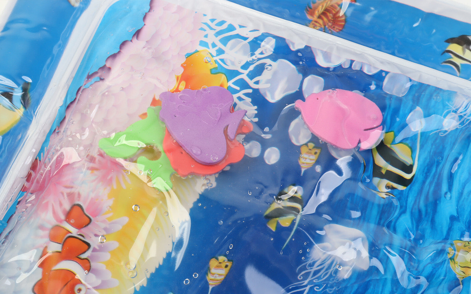 Inflatable Tummy Time Water Mat Baby – Infant and Toddler Baby Play Mat Sensory