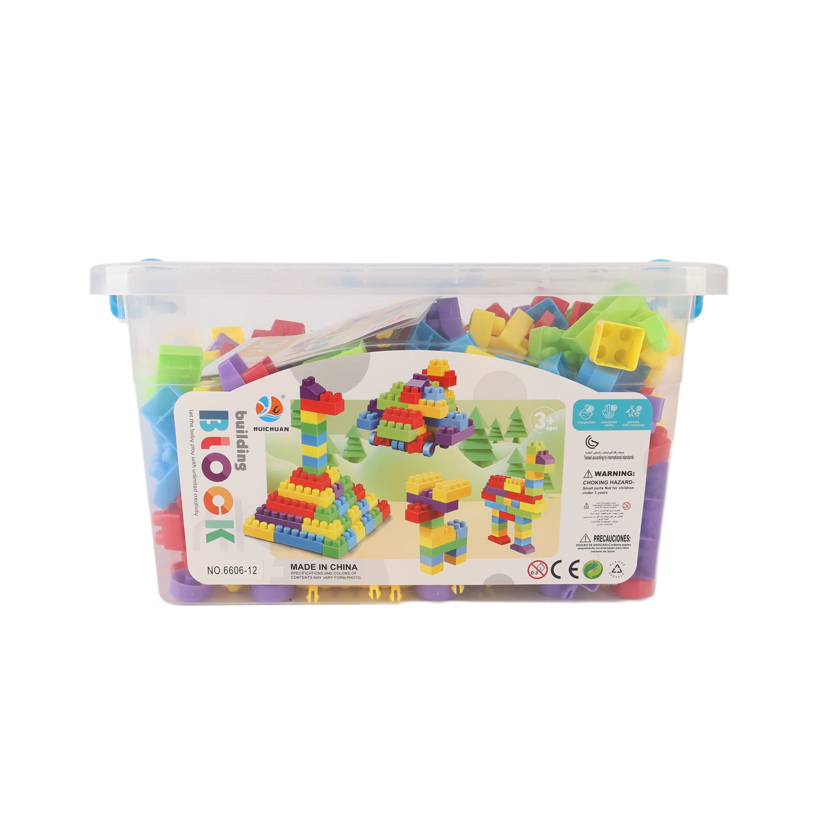 Building Blocks Construction DIY Set For Kids Children Educational Toy 500 Pcs
