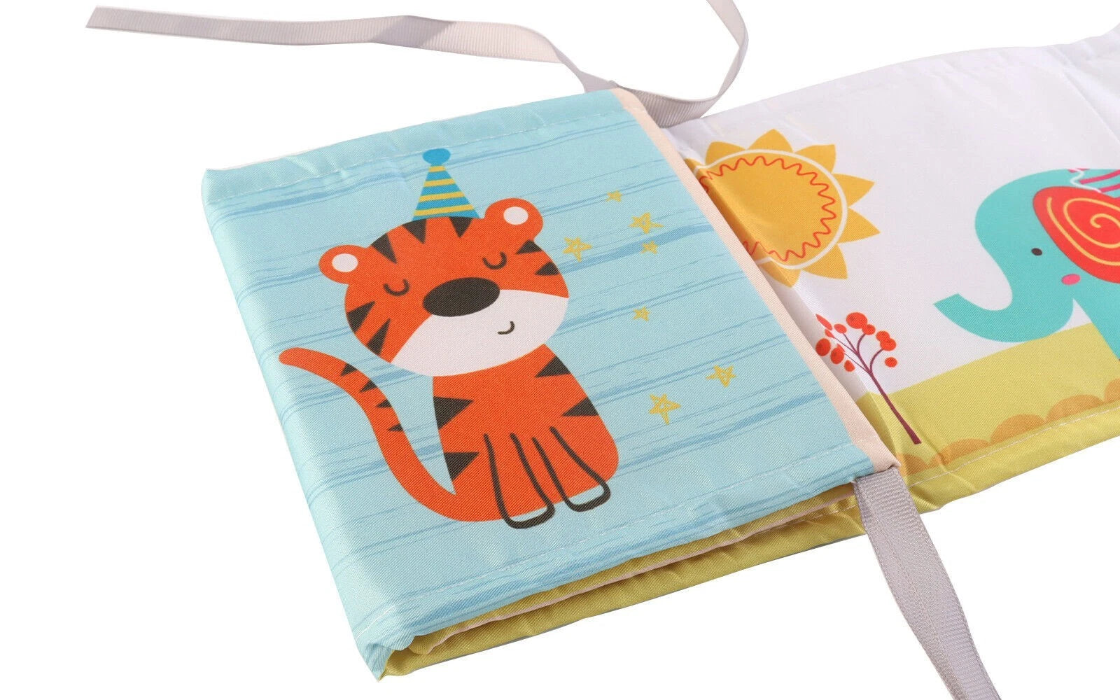 Multicolour High-Contrast Soft Sensory Books for New-borns – Double-Sided Baby Toy