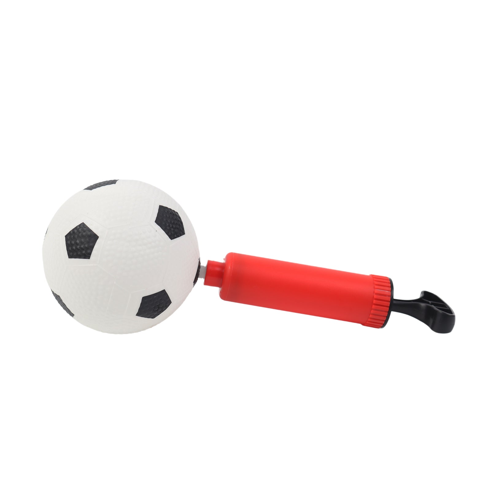 2 in 1 Football & Hockey Kids Goal Net Folding Set Ball Pucks Outdoor
