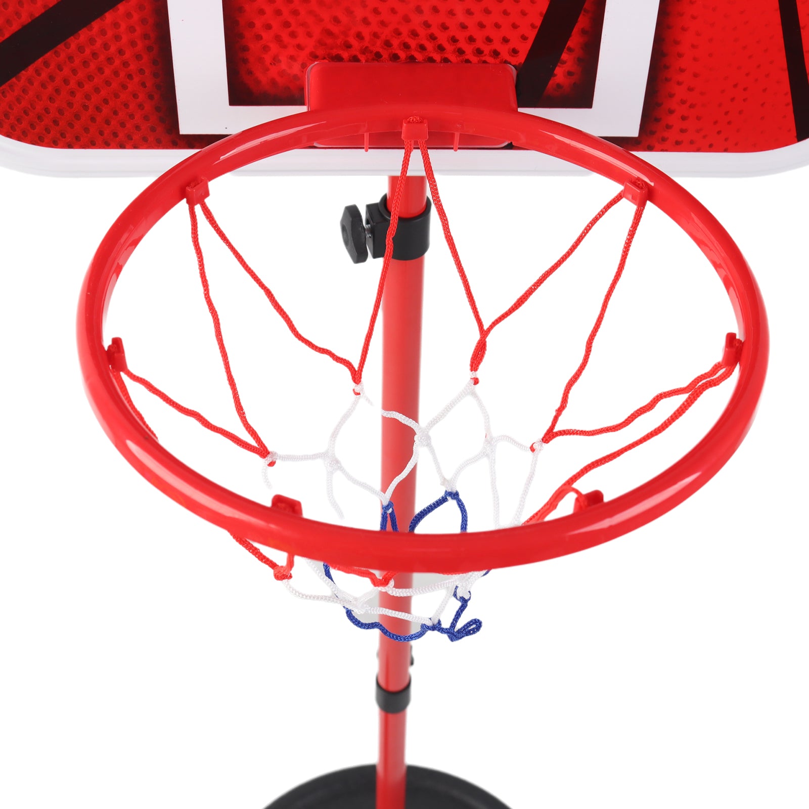 Kids Basketball Hoop Net Backboard Stand Set Adjustable Free Standing Set 160cm