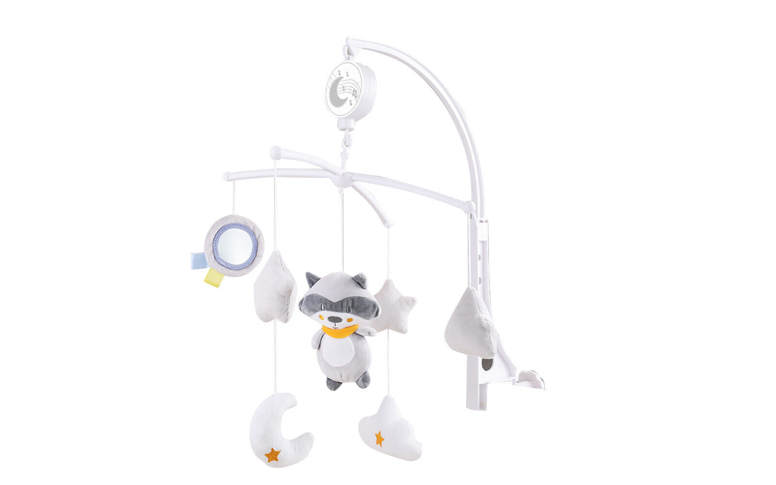 Baby Musical Mobile Crib Cot Bed Bell Stars Moon Nursery Rotating Toy Teddy