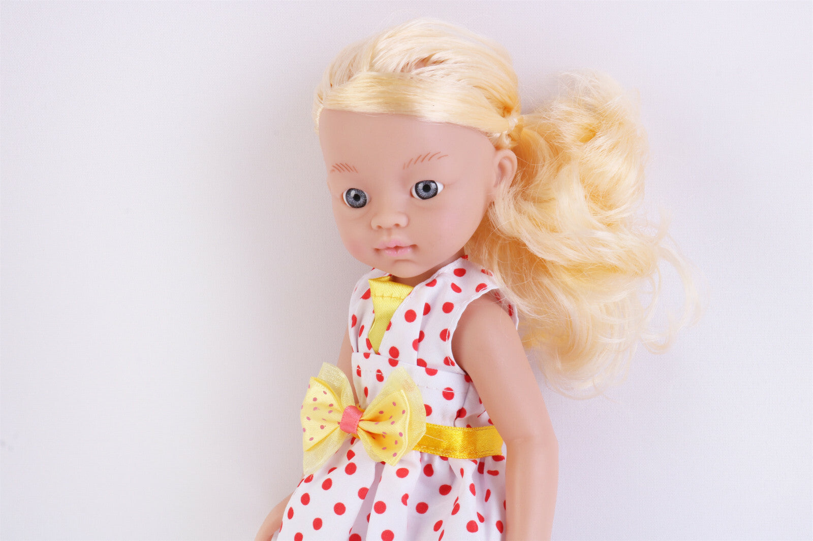 13" Doll Movable Legs and Arms Blond Hair Doll Baby Doll Pretend Play Doll