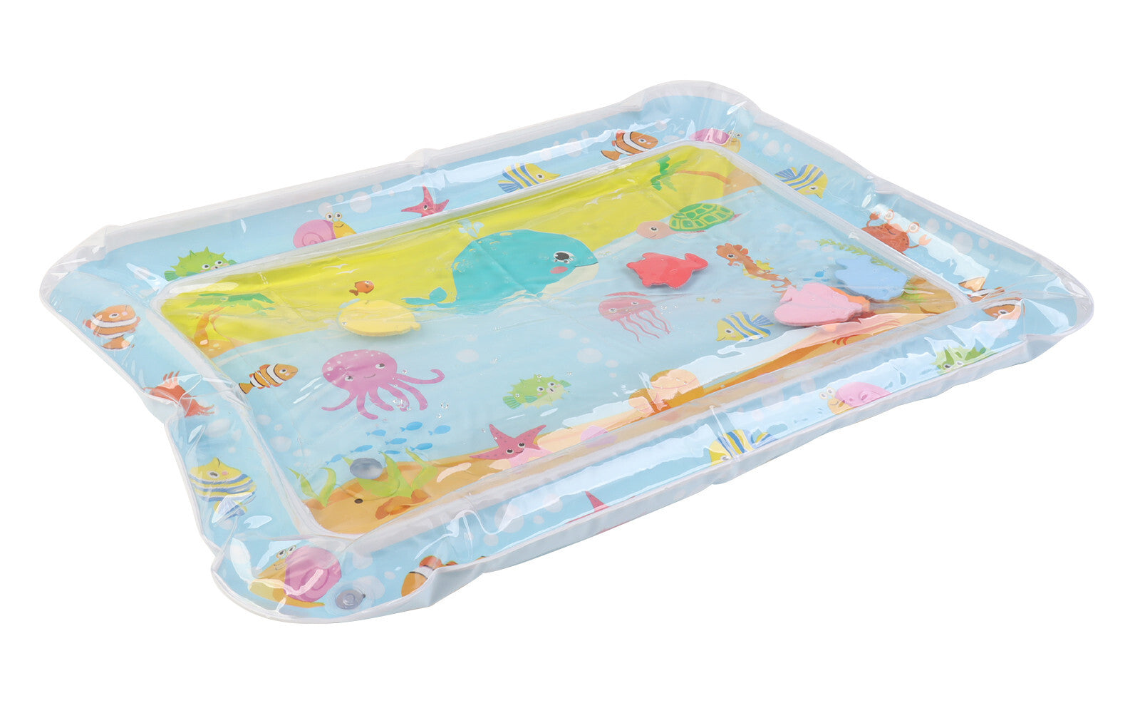Inflatable Tummy Time Water Mat Baby – Infant and Toddler Baby Play Mat Sensory