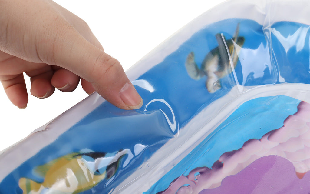Inflatable Tummy Time Water Mat Baby – Infant and Toddler Baby Play Mat Sensory