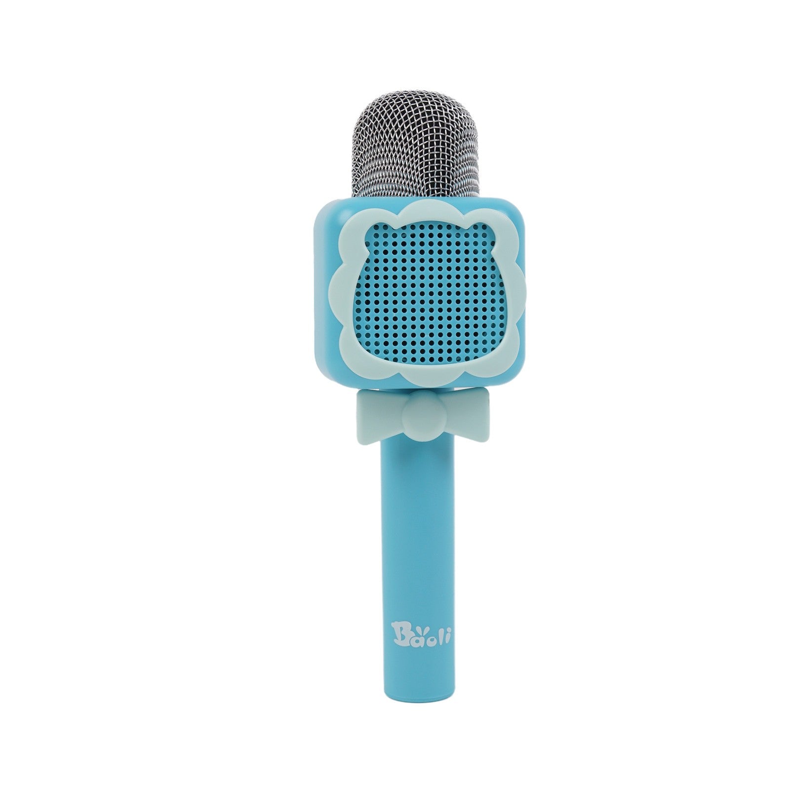 2x Kids Wireless Karaoke Microphones Bluetooth Speaker Singing Set Pink & Blue