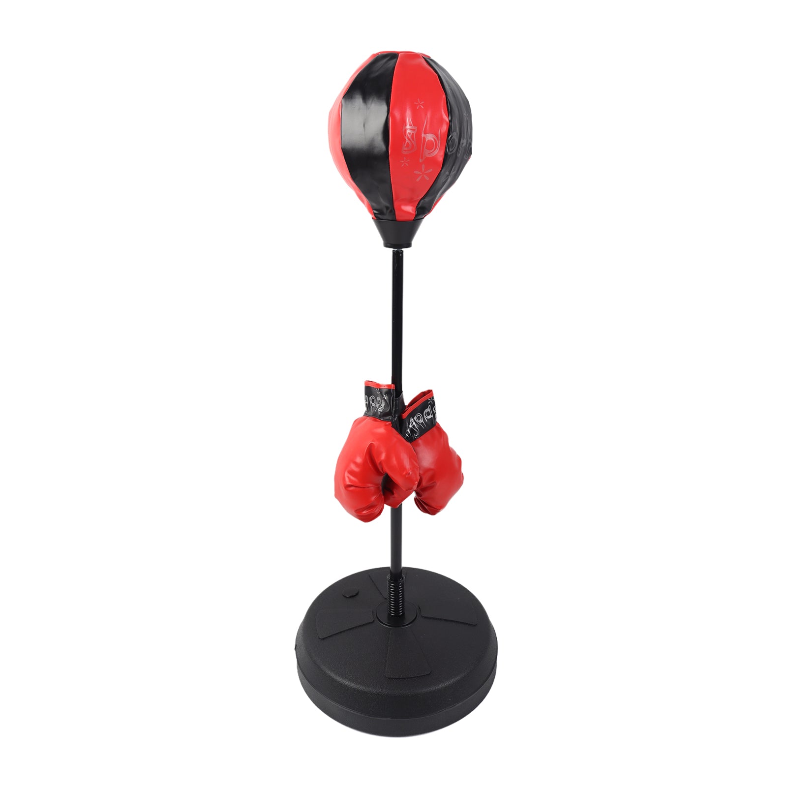 Children Kids Junior Boxing Punch Ball Bag Free Standing Set With Gloves 120cm