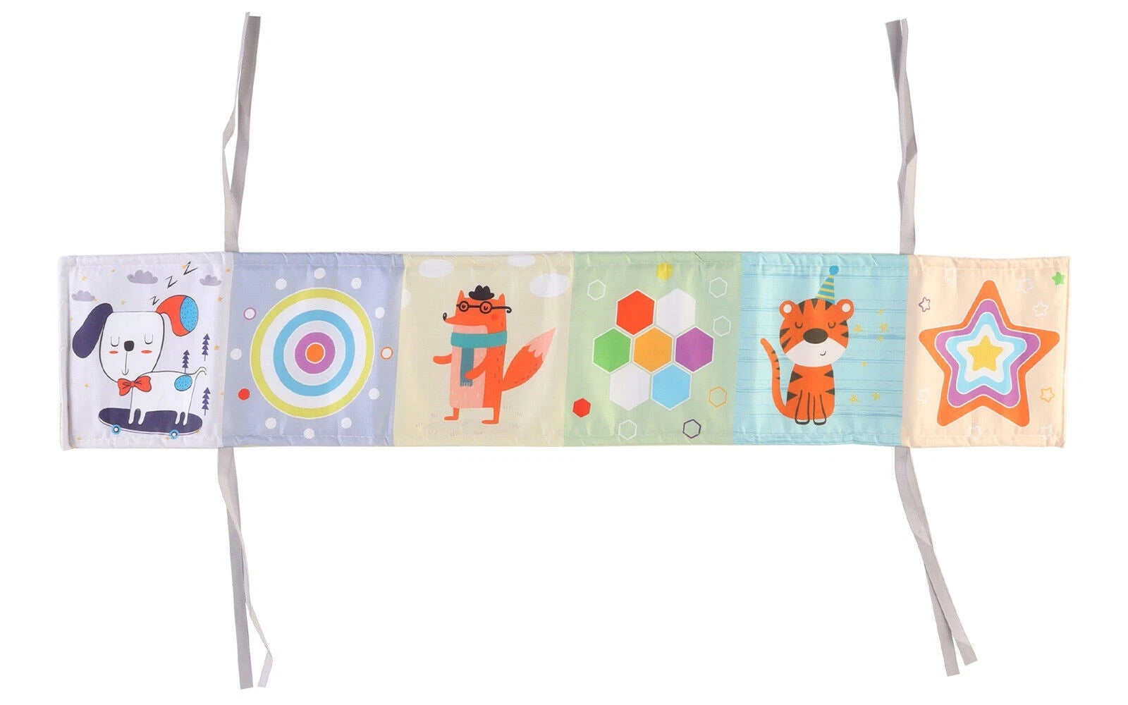 Multicolour High-Contrast Soft Sensory Books for New-borns – Double-Sided Baby Toy