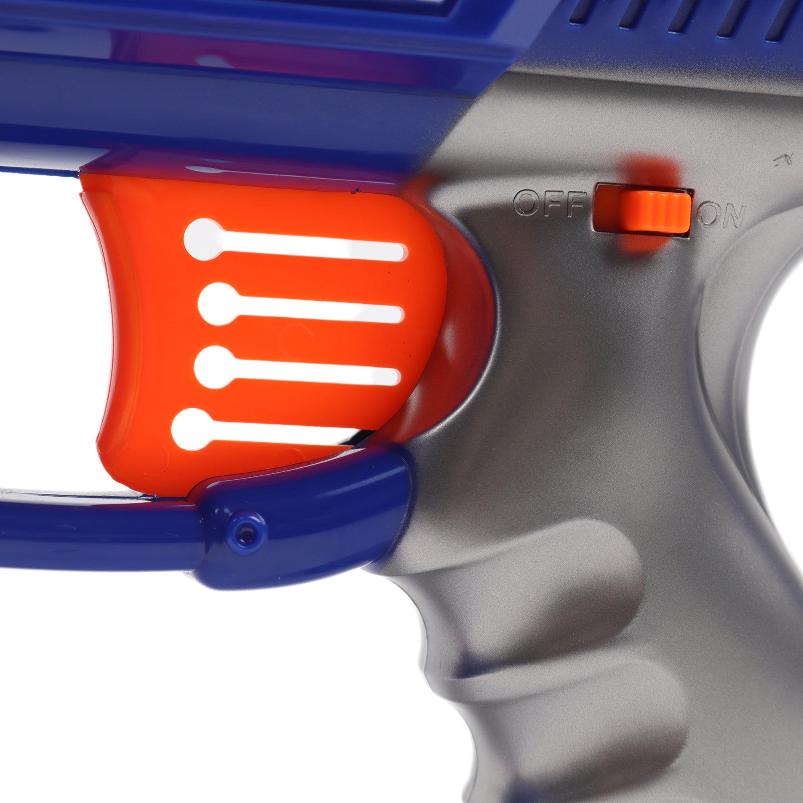 Kids Toy Foam Blasters Gun Continuous Rotating, 55 Soft Foam Bullets Gift Set